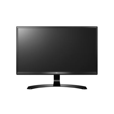 LG 24UD58-B LED display 61 cm (24") 3840 x 2160 pixels 4K Ultra HD Black