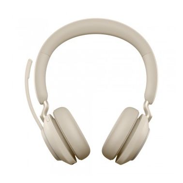 Jabra Evolve2 65, UC Stereo Headset Head-band Beige