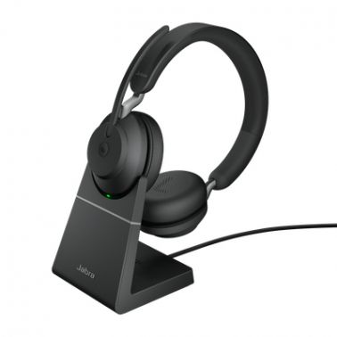 Jabra Evolve2 65, MS Stereo Headset Head-band Black
