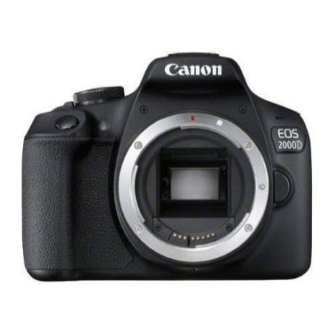 Canon EOS 2000D + EF-S 18-55mm f/3.5-5.6 III SLR Camera Kit 24.1 MP CMOS 6000 x 4000 pixels Black