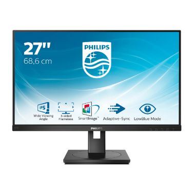 Philips S Line 272S1AE/00 LED display 68.6 cm (27") 1920 x 1080 pixels Full HD LCD Black