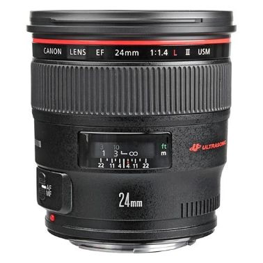 Canon EF 24mm f/1.4L II USM Black