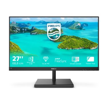 Philips E Line 275E1S/00 LED display 68.6 cm (27") 2560 x 1440 pixels Quad HD Black