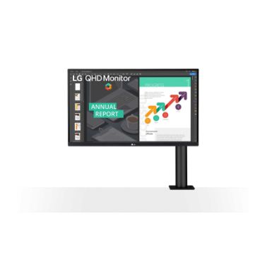 LG 27QN880 computer monitor 68.6 cm (27") 2560 x 1440 pixels Quad HD Black