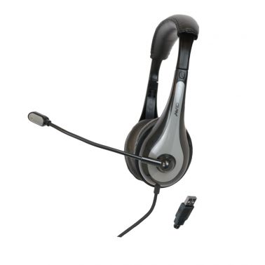 Avid AE-39 Headset Head-band USB Type-A Black, Grey