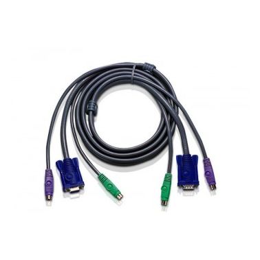 Aten 6ft PS/2 KVM cable 1.8 m Black