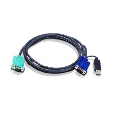 Aten 2L5205U KVM cable 5 m Black