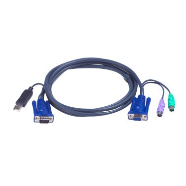 Aten 2L5502UP KVM cable 1.8 m Black