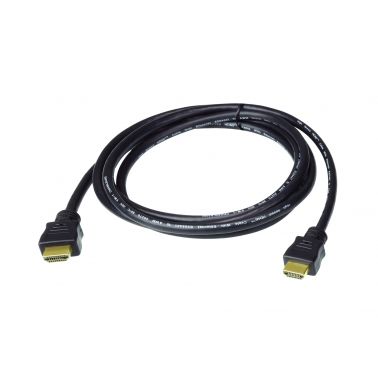 ATEN High Speed HDMI Cable with Ethernet True 4K ( 4096X2160 @ 60Hz); 5 m HDMI Cable with Ethernet