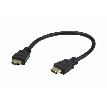 ATEN High Speed HDMI Cable with Ethernet True 4K ( 4096X2160 @ 60Hz); 0,3 m HDMI Cable with Ethernet