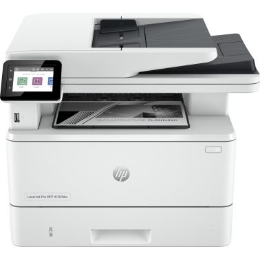 HP LaserJet Pro 4102dw Wireless Multifunction Black and white Printer, Copier, Scanner; Duplex