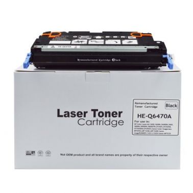 CTS Remanufactured HP Q6470A Black also for Canon 711 EP711BK Toner