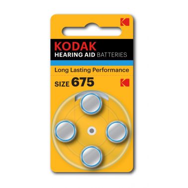 Kodak Hearing Aid 675 Single-use battery Zinc-Air