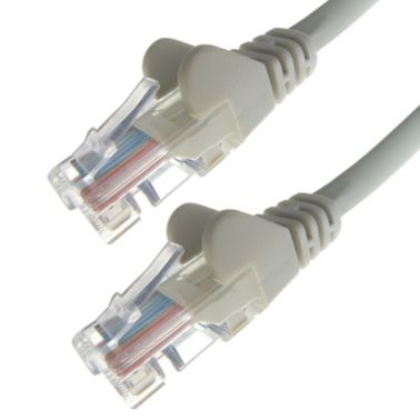 connektgear 0.5m RJ45 CAT6 UTP Stranded Flush Moulded LS0H Network Cable - 24AWG - Grey