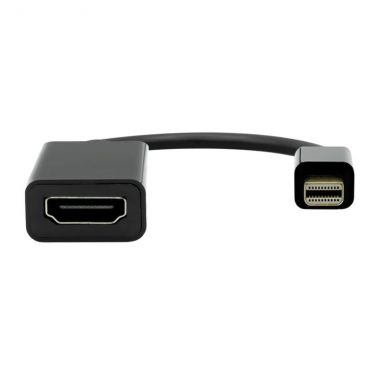 Garbot MiniDP-HDMI. M/F. Black. 17cm