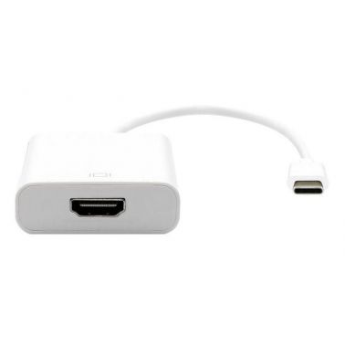 Garbot USB3.1 C-HDMI. M/F. White 20cm