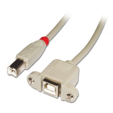 Lindy 2m USB Cable - Type B Male to Type B Female