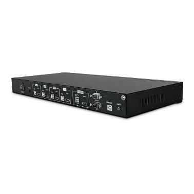 Lindy 32329 KVM switch Rack mounting Black