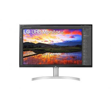 LG 32UN650P-W computer monitor 81.3 cm (32") 3840 x 2160 pixels 4K Ultra HD White