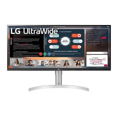 LG 34WN650-W LED display 86.4 cm (34") 2560 x 1080 pixels UltraWide Full HD White