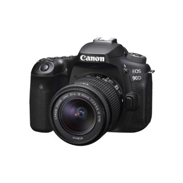 Canon EOS 90D SLR Camera Black inc EF-S 18-55mm f/3.5-5.6 IS STM Lens