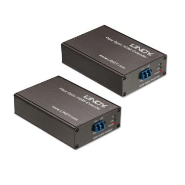 Lindy 38063 AV extender AV transmitter & receiver Black