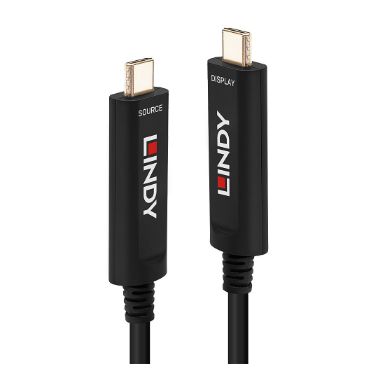 Lindy 38501 USB cable 5 m USB C Black