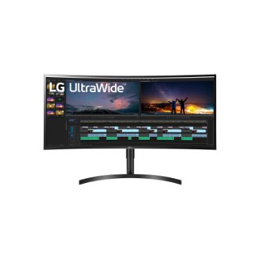 LG 38WN75C LED display 96.5 cm (38") 3840 x 1600 pixels UltraWide Quad HD+ Black