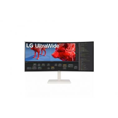 LG 38WR85QC-W computer monitor 96.5 cm (38") 3840 x 1600 pixels UltraWide Quad HD LCD White