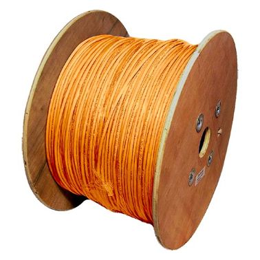 Cablenet Cat5e Orange U/UTP PVC 24AWG Stranded Patch Cable 500m Reel