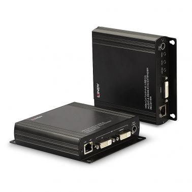 Lindy 140m Cat.6 DVI-D, USB, Audio and RS-232 KVM Extender