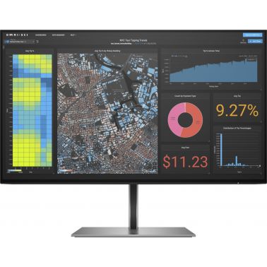 HP Z24f G3 computer monitor 60.5 cm (23.8") 1920 x 1080 pixels Full HD Silver