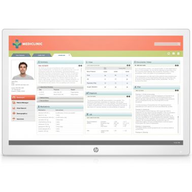 HP Healthcare Edition HC241p Clinical Review Monitor computer monitor 61 cm (24") 1920 x 1200 pixels WUXGA LED White