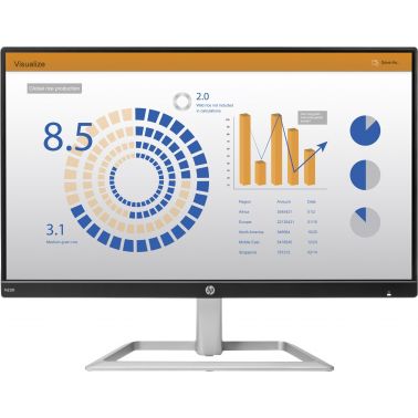 HP N220 LED display 54.6 cm (21.5") 1920 x 1080 pixels Full HD Black, Silver