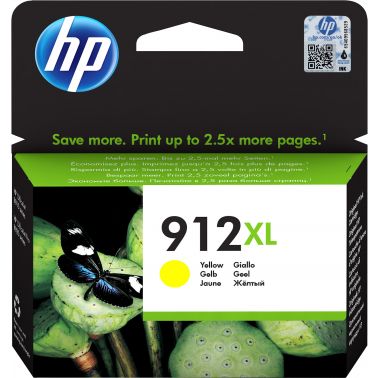 HP 3YL83AE/912XL Ink cartridge yellow high-capacity, 825 pages 9.9ml for HP OJ Pro 8010/e/8020