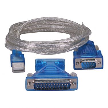 Cablenet 2m USB 2.0 Serial DB9/25 Converter