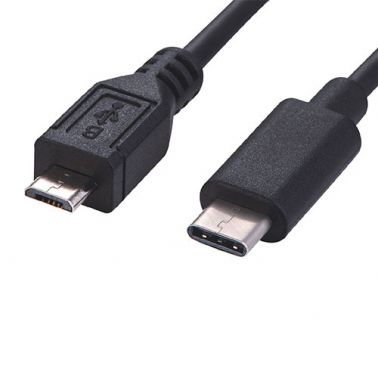 Cablenet 2m USB 3.1c - USB 3.0 Micro Type B Male Black Cable