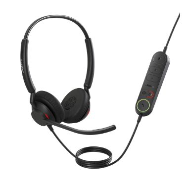 Jabra Engage 40 - (Inline Link) USB-A UC Stereo - Wired - Office/Call center - 50 - 20000 Hz - 144 g