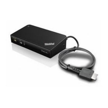 Lenovo 40A40090EU notebook dock/port replicator Wired USB 3.2 Gen 1 (3.1 Gen 1) Type-A Black