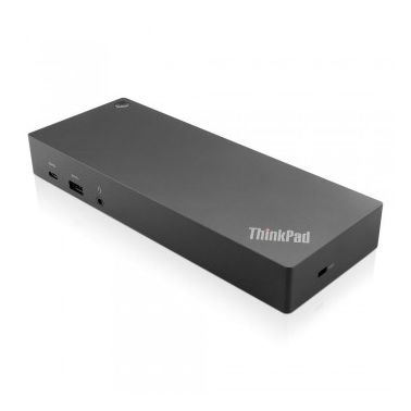 Lenovo 40AF0135IT notebook dock/port replicator Wired USB 3.2 Gen 2 (3.1 Gen 2) Type-C Black