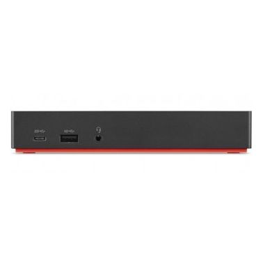 Lenovo 40AS0090EU notebook dock/port replicator Wired USB 3.2 Gen 1 (3.1 Gen 1) Type-C Black