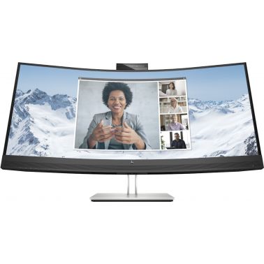 HP E-Series E34m G4 WQHD Curved USB-C Conferencing Monitor