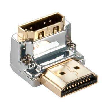 Lindy CROMO HDMI Adapter 90° "Down"