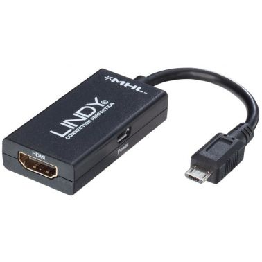 Lindy 41561 USB graphics adapter Black