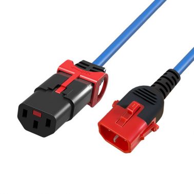 Cablenet 42-5105 power cable Black, Blue, Red 0.5 m IEC C14 IEC C13