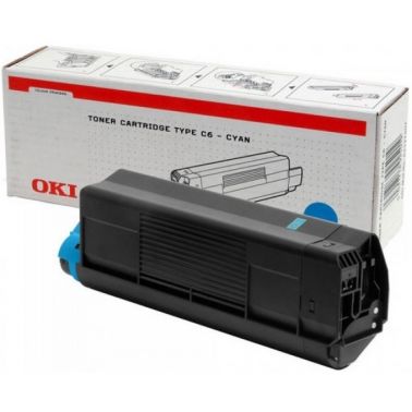 OKI 42127407 Toner cyan, 5K pages/5% for OKI C 5100/5200