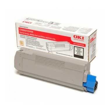 OKI 43324424 Toner black, 6K pages  5% coverage