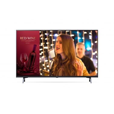 LG 43UR640S Signage Display Digital signage flat panel 109.2 cm (43") LED 300 cd/m² 4K Ultra HD Black WebOS