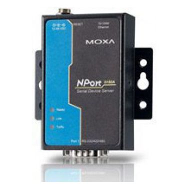 Moxa NPORT DEVICE SERVER 12-48VDC, incl. PSU NPORT 5150A, 1xRS-232/RS422/48 NPort 5150A - Approx 1-3 work