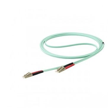 StarTech.com 450FBLCLC10 fibre optic cable 10 m LSZH OM4 LC Aqua